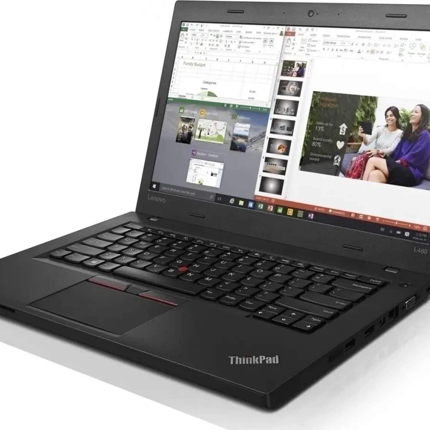 Laptop 14'' Lenovo ThinkPad L460 (8GB RAM/128GB SSD) 